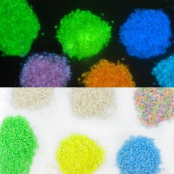 JuguetesGlow In The Dark - Sand Mix - Fluorescent - Sand Particles - Suministros de Arte de resina