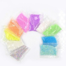 JuguetesGlow In The Dark - Sand Mix - Fluorescent - Sand Particles - Suministros de Arte de resina