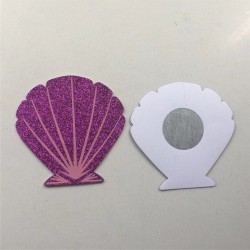 Baño y ropa10pairs/lot - Cubiertas desechables para pezón - Cubierta púrpura