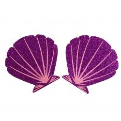 Baño y ropa10pairs/lot - Cubiertas desechables para pezón - Cubierta púrpura