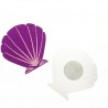 Baño y ropa10pairs/lot - Cubiertas desechables para pezón - Cubierta púrpura