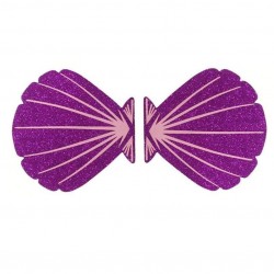 Baño y ropa10pairs/lot - Cubiertas desechables para pezón - Cubierta púrpura