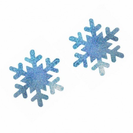 Baño y ropa10 pares - Cubiertas para pezones - copos de nieve