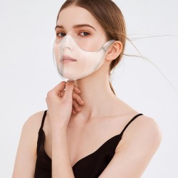 PM2.5 - protective transparent mouth / face mask - plastic shield - reusableMouth masks