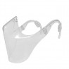 Mascarillas bucalesPM2.5 - protección de la boca transparente / máscara facial - escudo plástico - reutilizable