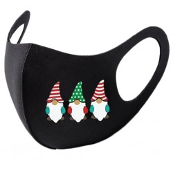 8 pieces - protective face / mouth masks - washable - Christmas printMouth masks