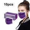 Mascarillas bucalesmáscara antibacteriana antibacteriana - máscara de la boca - 3 capa - púrpura