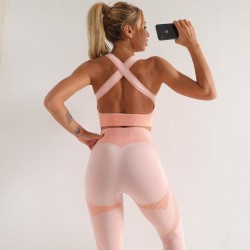 Moda femeninaMujeres - Yoga Sets - Deporte - Gimnasio trajes - Long Sleeve