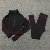 Moda femeninaMujeres - Yoga Sets - Deporte - Gimnasio trajes - Long Sleeve