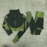 Moda femeninaMujeres - Yoga Sets - Deporte - Gimnasio trajes - Long Sleeve