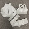 Moda femeninaMujeres - Yoga Sets - Deporte - Gimnasio trajes - Long Sleeve