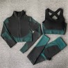 Moda femeninaMujeres - Yoga Sets - Deporte - Gimnasio trajes - Long Sleeve