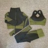 Moda femeninaMujeres - Yoga Sets - Deporte - Gimnasio trajes - Long Sleeve
