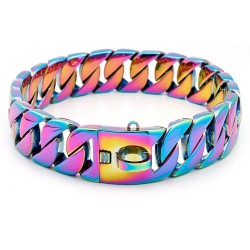 Collares & CorreasMetal fuerte Cadena de perro - Acero inoxidable - perros grandes