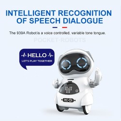 Juguetes R/CRC Robot - Talking - Interactive - Diálogo - Mini