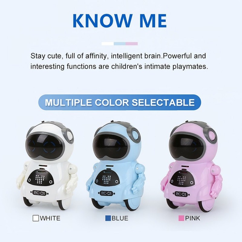 Juguetes R/CRC Robot - Talking - Interactive - Diálogo - Mini