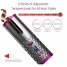 CabelloCurador de pelo de cerámica - inalámbrico - auto-rotating - Pantalla LED - USB