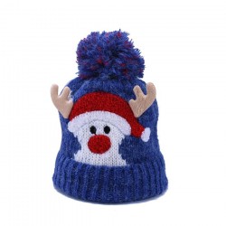 Gorras y sombrerosCaliente sombrero de niños de invierno con pom pom... Santa Claus - cuernos de renombre