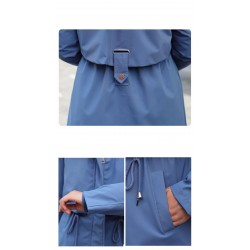 Chaquetasabrigo de invierno con forro extraíble - chaqueta larga encapuchada