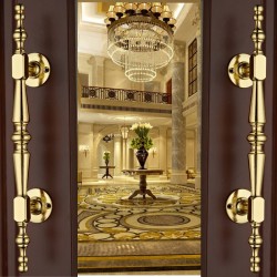 MueblesMango de muebles de oro de lujo - armario - cajón - puerta