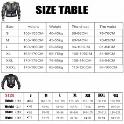 ChaquetasArmadura de moto - chaqueta protectora cuerpo completo