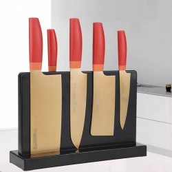 Cuchillos de cocinaDoble lado - Magneto potente - Cocina de cuchillo Holder