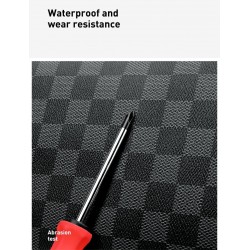 BolsosMochila de Polo - diseño trenzado - puerto de carga USB - impermeable
