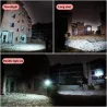 LinternasSuper brillante - led - doble cabeza - linterna