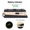 LinternasLuz de trabajo multifuncional de COB - USB - recargable - 180 grados ajustable - diseño de imanes acampar luz