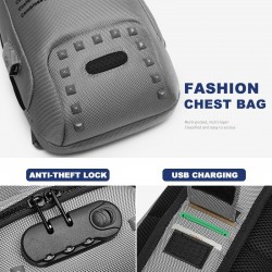 Crossbody bags - anti-theft - messenger bag - usb charging - water repellentBags