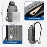 Crossbody bags - anti-theft - messenger bag - usb charging - water repellentBags