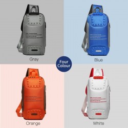 BolsosBolsas de crossbody - antirrobo - bolsa de mensajero - carga USB - agua repelente