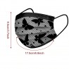 50 pieces - disposable antibacterial face / mouth masks - 3-layer - lace designMouth masks