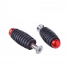 Partes de motosCNC - M6 - palanca de freno de cambio de marcha de moto - reposabrazos para Honda CB599 CB600 HORNET CBR600F C...