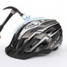BicicletaCasco de bicicleta con luz Led - recargable - integralmente moldeado - protección de cabeza deportiva