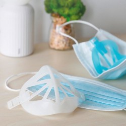 Mascarillas bucales10 piezas - cara 3D bajo soporte de máscara - soporte
