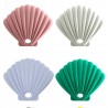 Seashell shaped storage case for face / mouth masks - silicone bagMouth masks