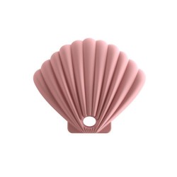 Seashell shaped storage case for face / mouth masks - silicone bagMouth masks