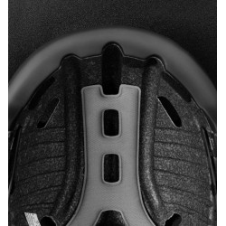 BicicletaCasco de bicicleta con luz Led - recargable - integralmente moldeado - protección de cabeza deportiva