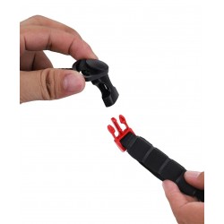 BicicletaCasco de bicicleta con luz Led - recargable - integralmente moldeado - protección de cabeza deportiva
