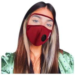Face Mask - Washable - Black - Blue - RedMouth masks