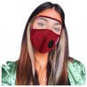 Mascarillas bucalesMáscara - Lavable - Negro - Azul - Rojo
