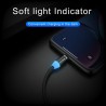CablesCable USB magnético LED - carga rápida - Tipo C - Micro USB - iOS