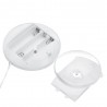 Christmas 3D decoration for door / window - LED light - transparent plate with suction cupChristmas