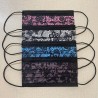 Mouth / face protective masks - disposable - 3-layer - lace design - 10 - 50 - 100 piecesMouth masks