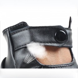 GuantesGuantes de cuero - diseño de medio dedo - con remaches - unisex