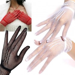 GuantesGuantes Fishnet - encaje fino de nylon - UV-proof