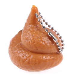 llaveroPoop graciosa - la lengua pop out - llavero
