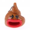llaveroPoop graciosa - la lengua pop out - llavero