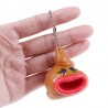 llaveroPoop graciosa - la lengua pop out - llavero